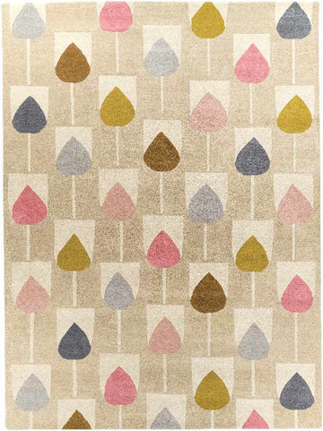 Forksrson Modern Mustard Area Rug